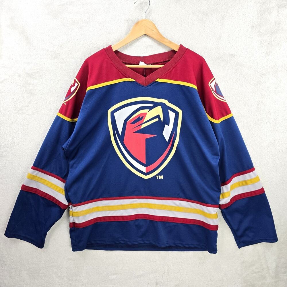 Lancaster‎ Jethawks Hockey Jersey Mens XL #15 MiLB Minor League Baseball Vtg Y2K
